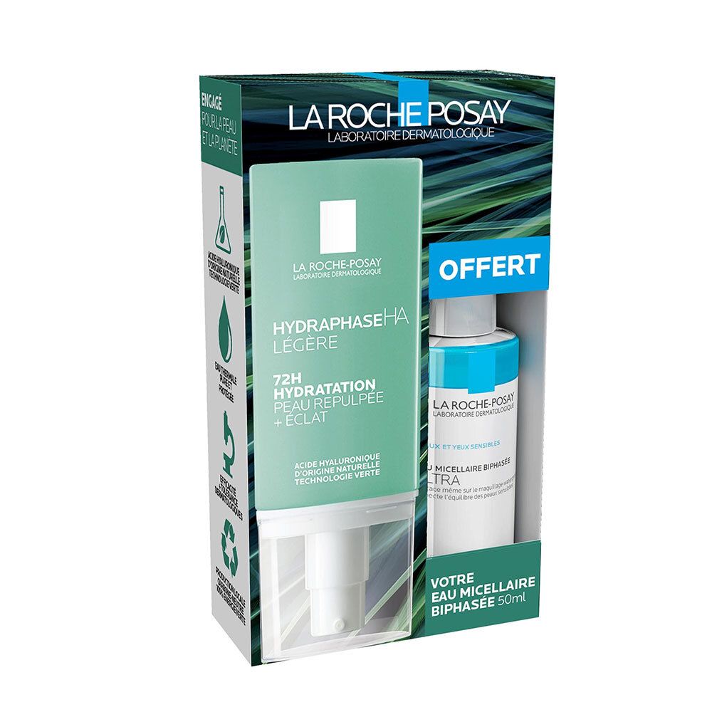 LA ROCHE-POSAY HYDRAPHASE HA LÉGÈRE CRÈME HYDRATANTE VISAGE