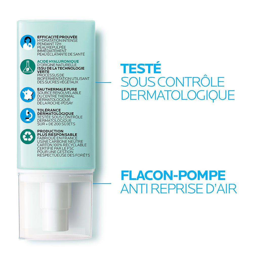LA ROCHE-POSAY HYDRAPHASE HA LÉGÈRE CRÈME HYDRATANTE VISAGE