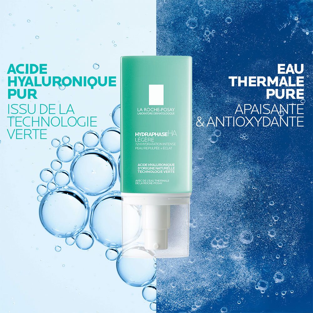 LA ROCHE-POSAY HYDRAPHASE HA LÉGÈRE CRÈME HYDRATANTE VISAGE