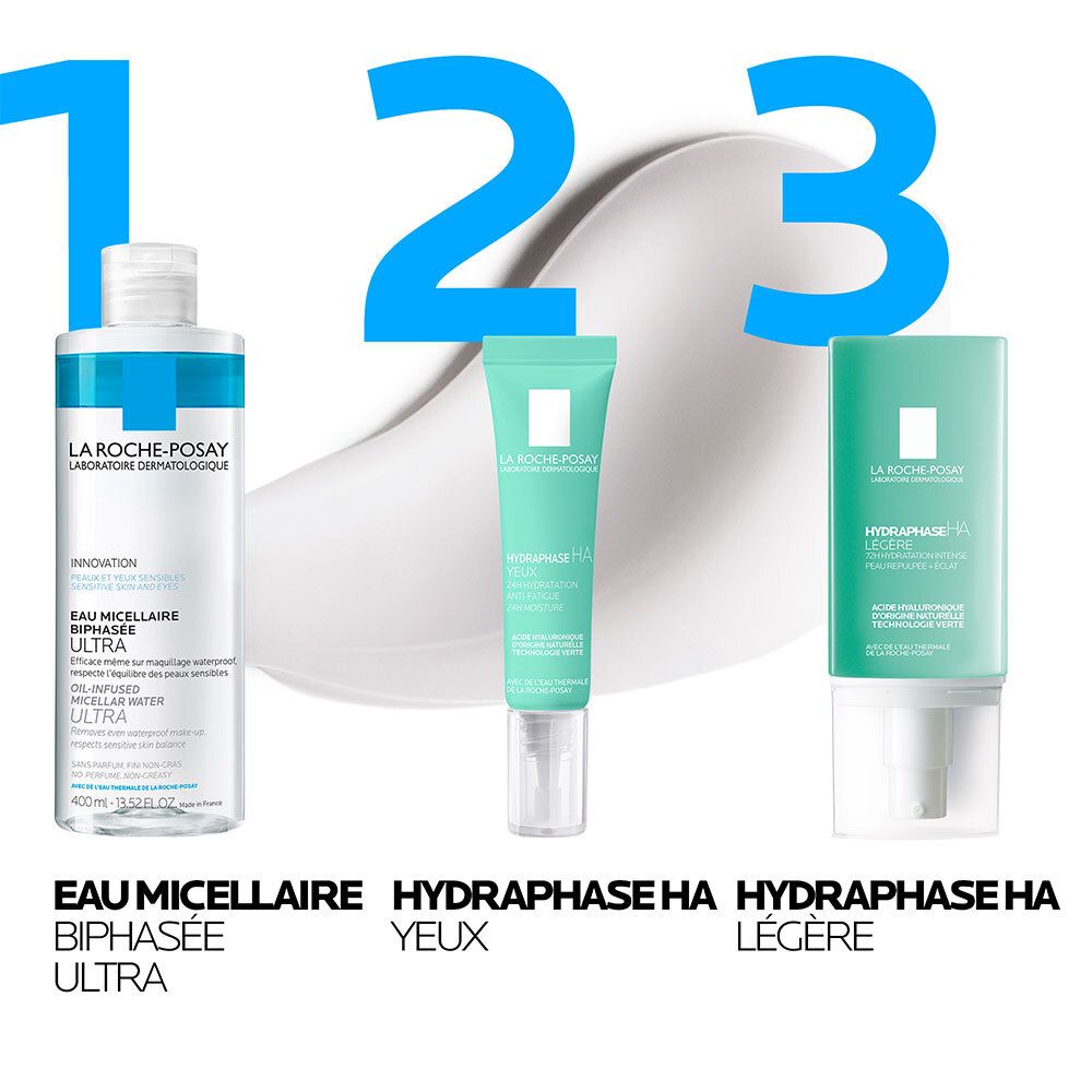 LA ROCHE-POSAY HYDRAPHASE HA LÉGÈRE CRÈME HYDRATANTE VISAGE