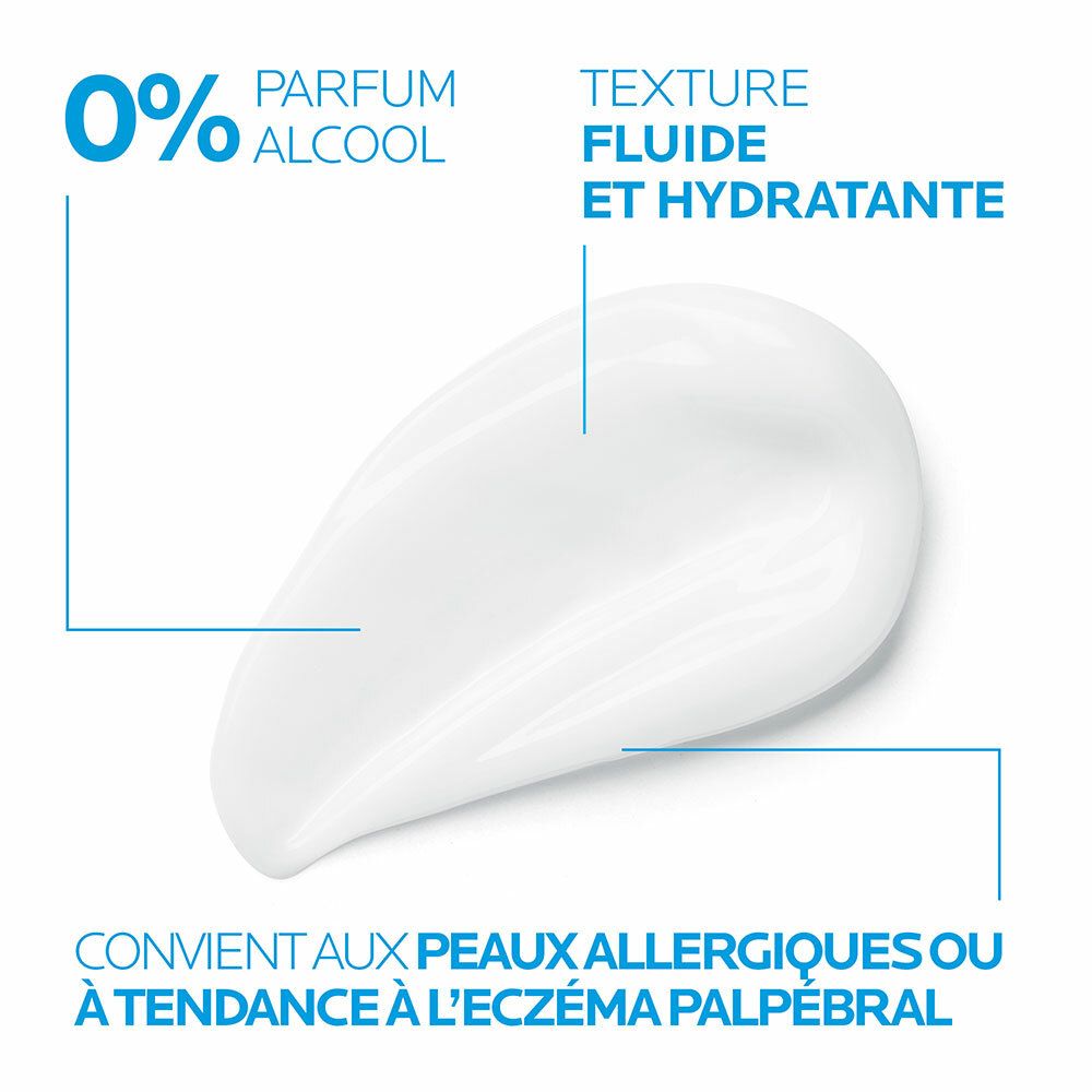 LA ROCHE POSAY TOLERIANE DERMALLERGO YEUX + FLUIDE DERMO-NETTOYANT