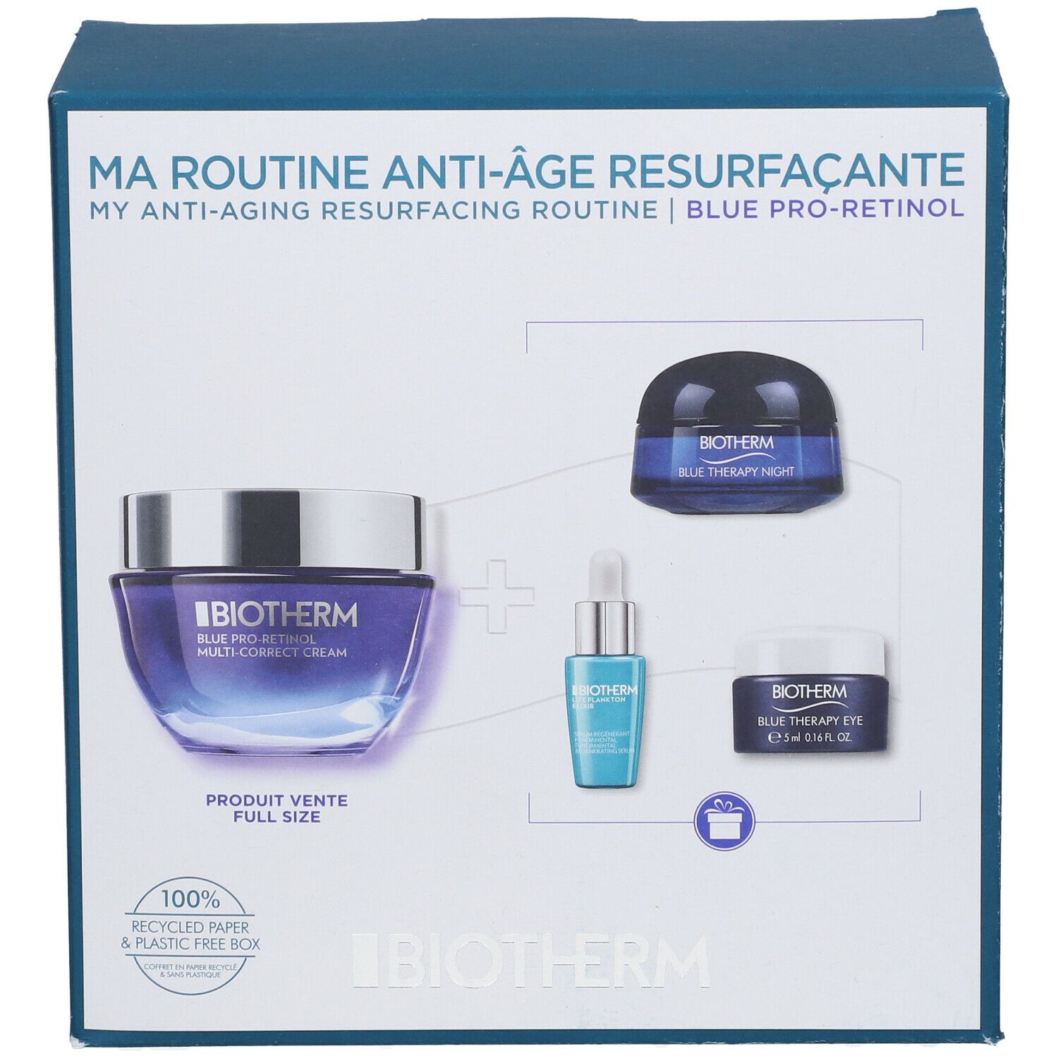 BIOTHERM Coffret Blue Pro-Retinol Mlti-Correct Cream