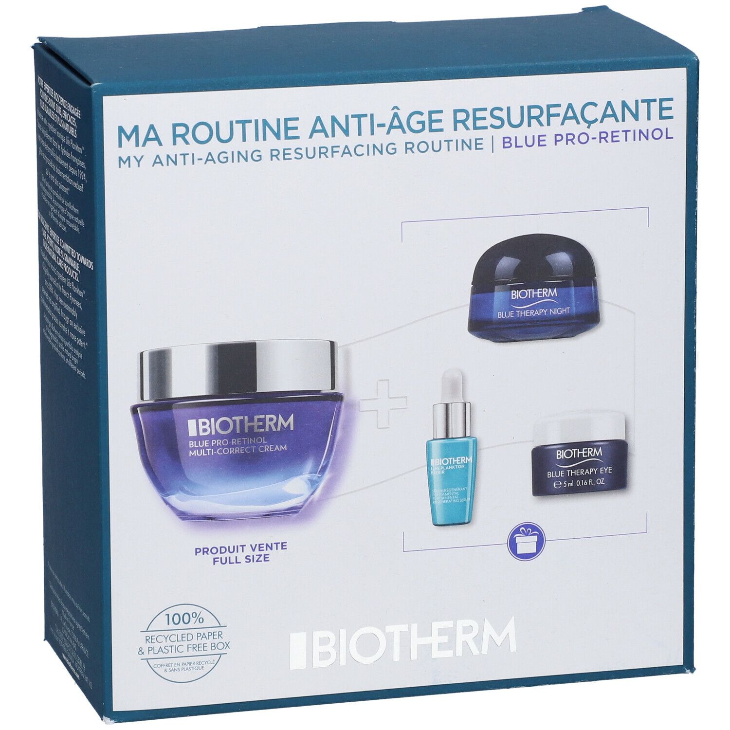 BIOTHERM Coffret Blue Pro-Retinol Mlti-Correct Cream