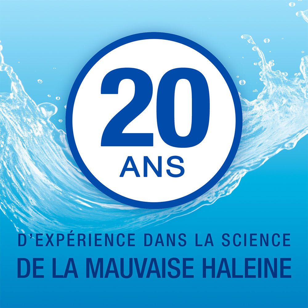 CB12 "20 ANS D'EXPÉRIENCE DANS LA SCIENCE DE LA MAUVAISE HALEINE".