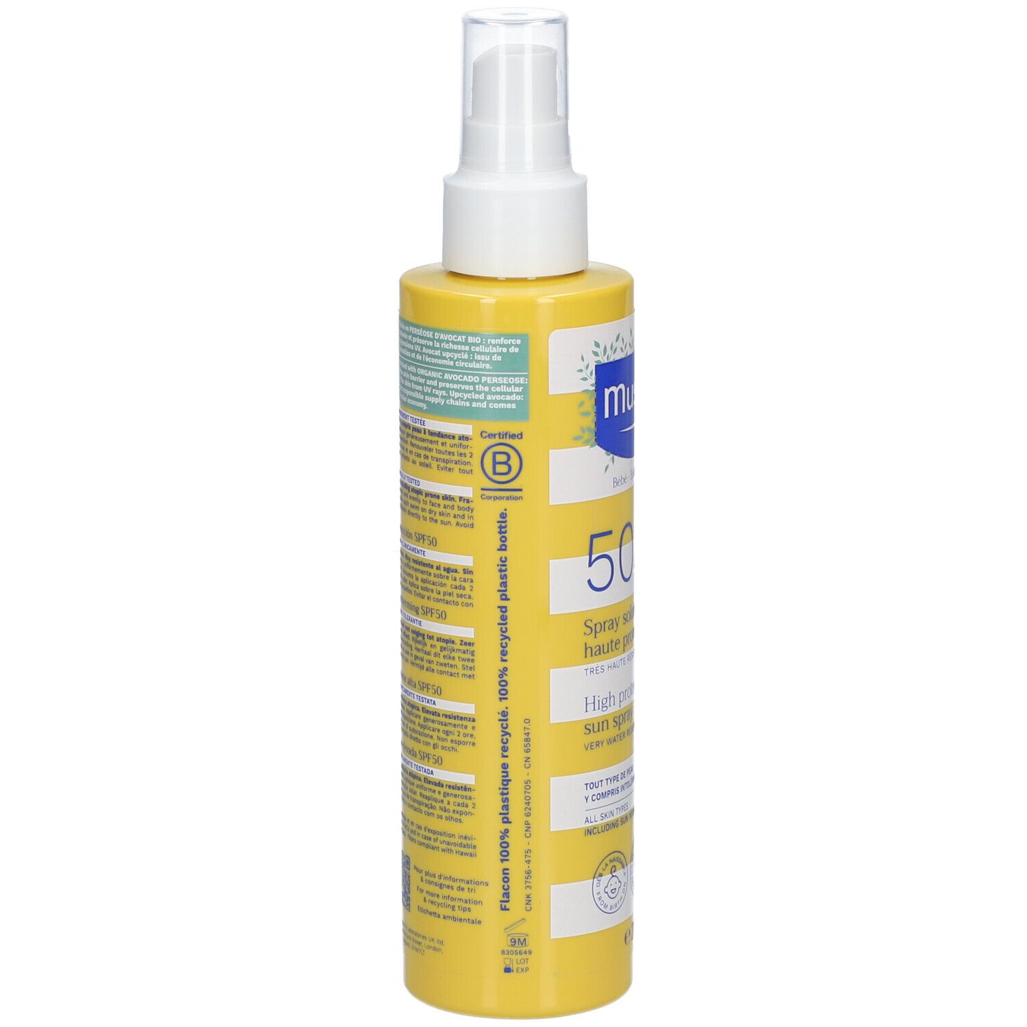 mustela® Spray Solaire haute protection SPF 50