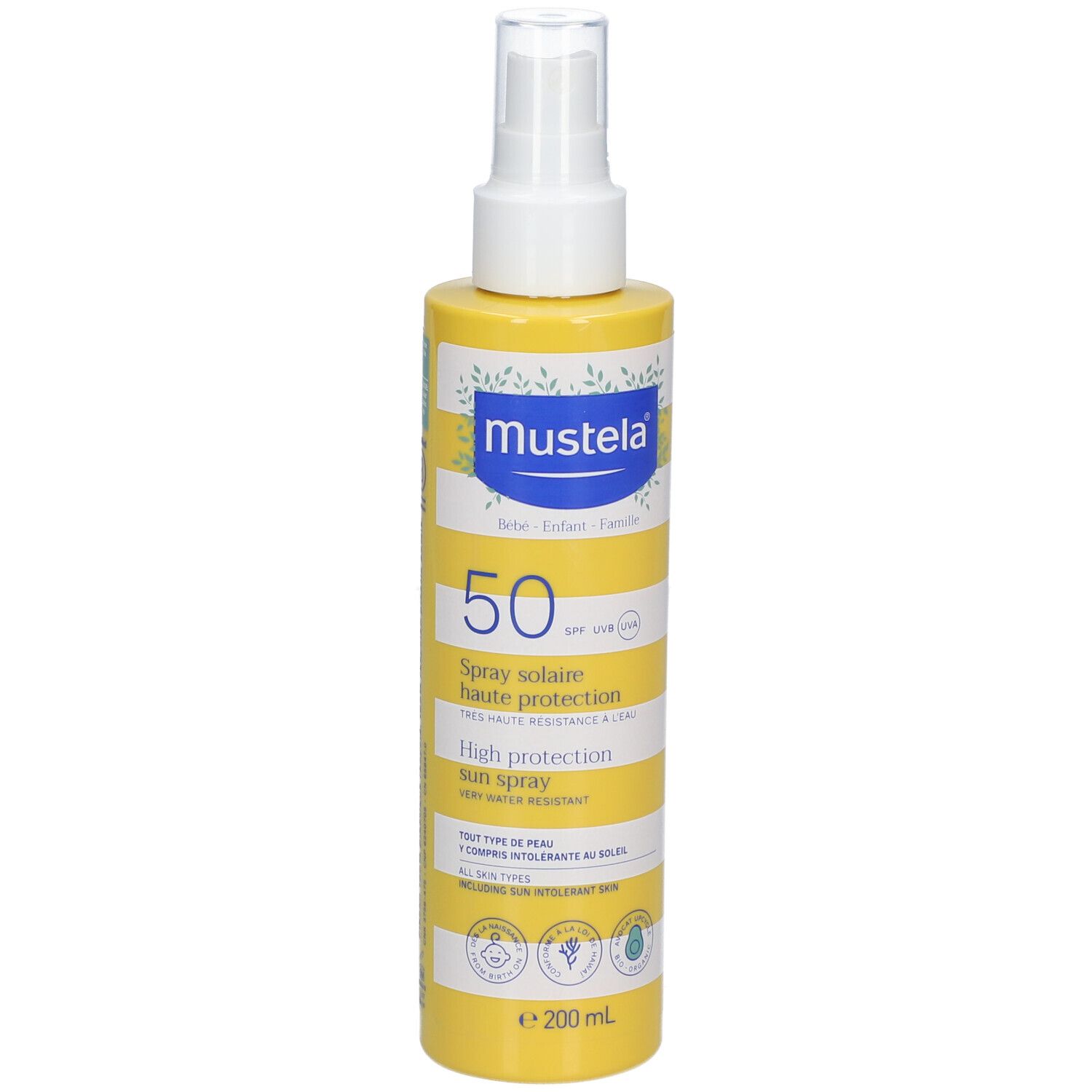 mustela® Spray Solaire haute protection SPF 50