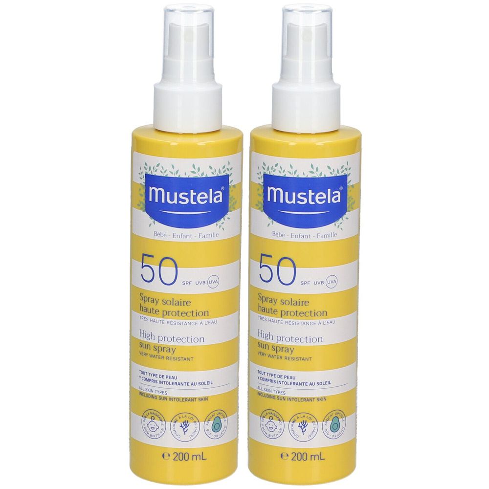 mustela® Spray Solaire haute protection SPF 50