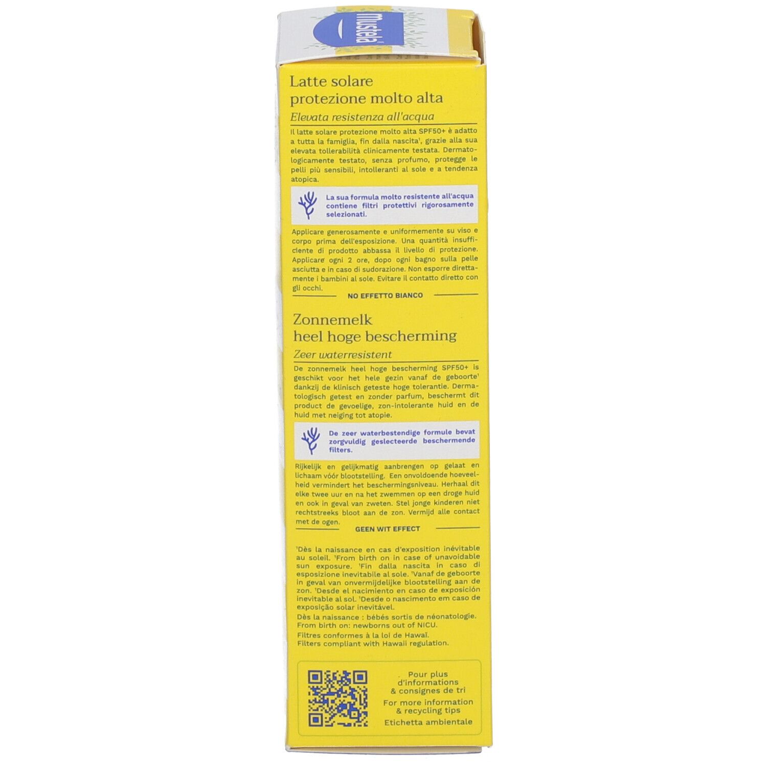 mustela® Lait Solaire Très Haute Protection SPF 50+