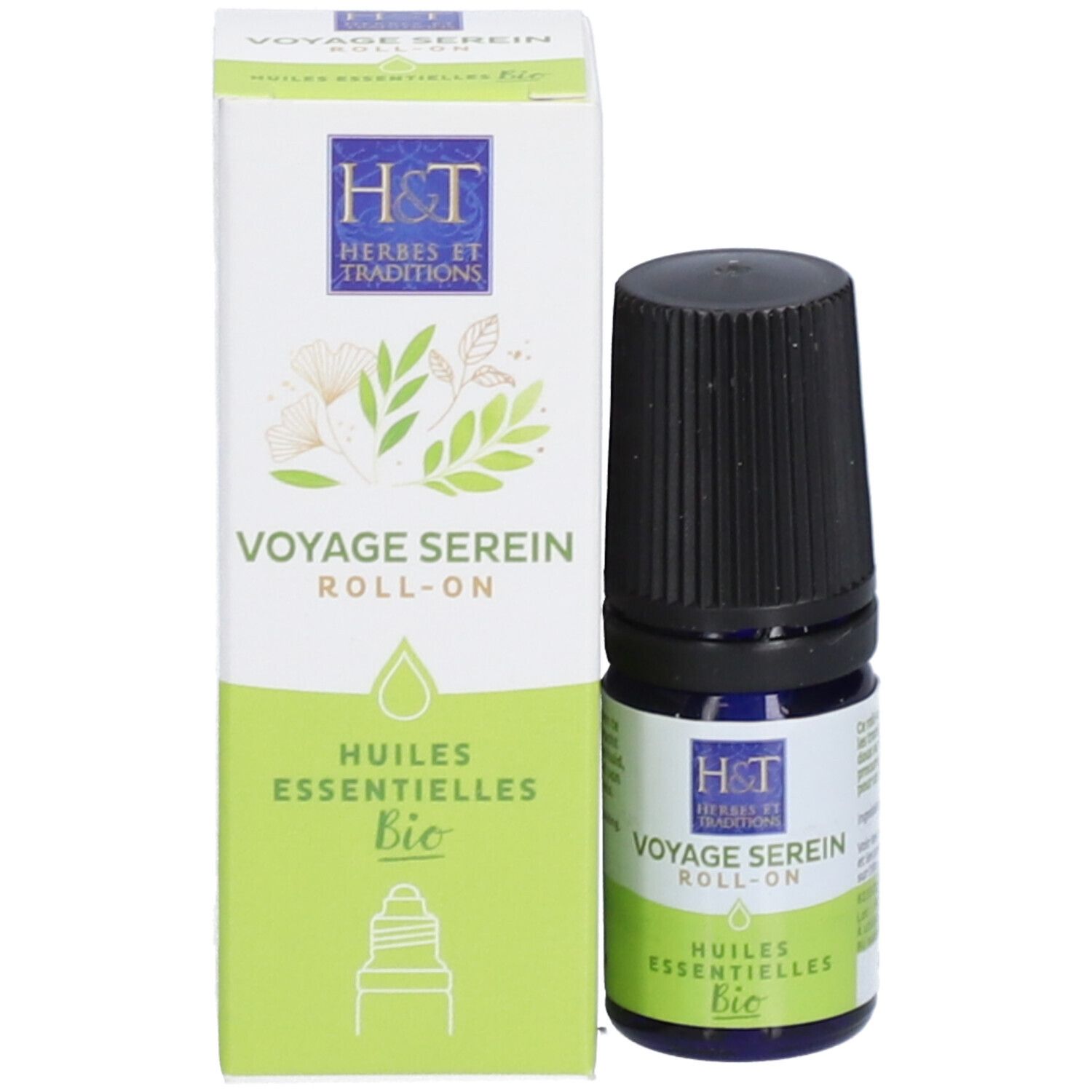 H&T Voyage Serein Roll-On Huile Essentielle Bio