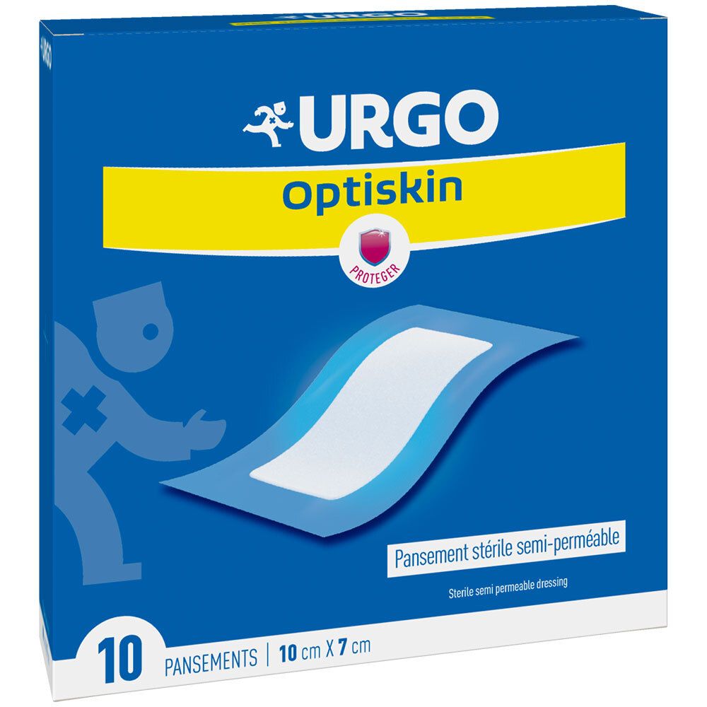 URGO Optiskin Pansement stérile 10 cm x 7 cm