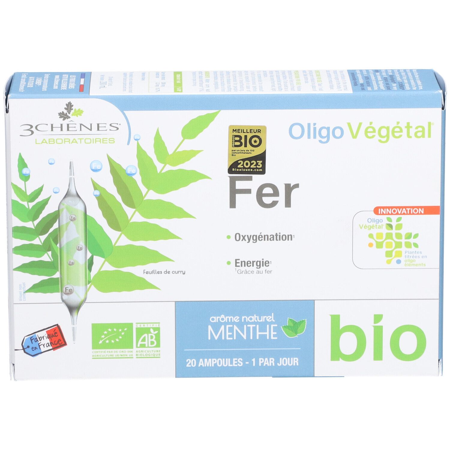 LES 3 CHÊNES Oligo Végétal® Fer bio
