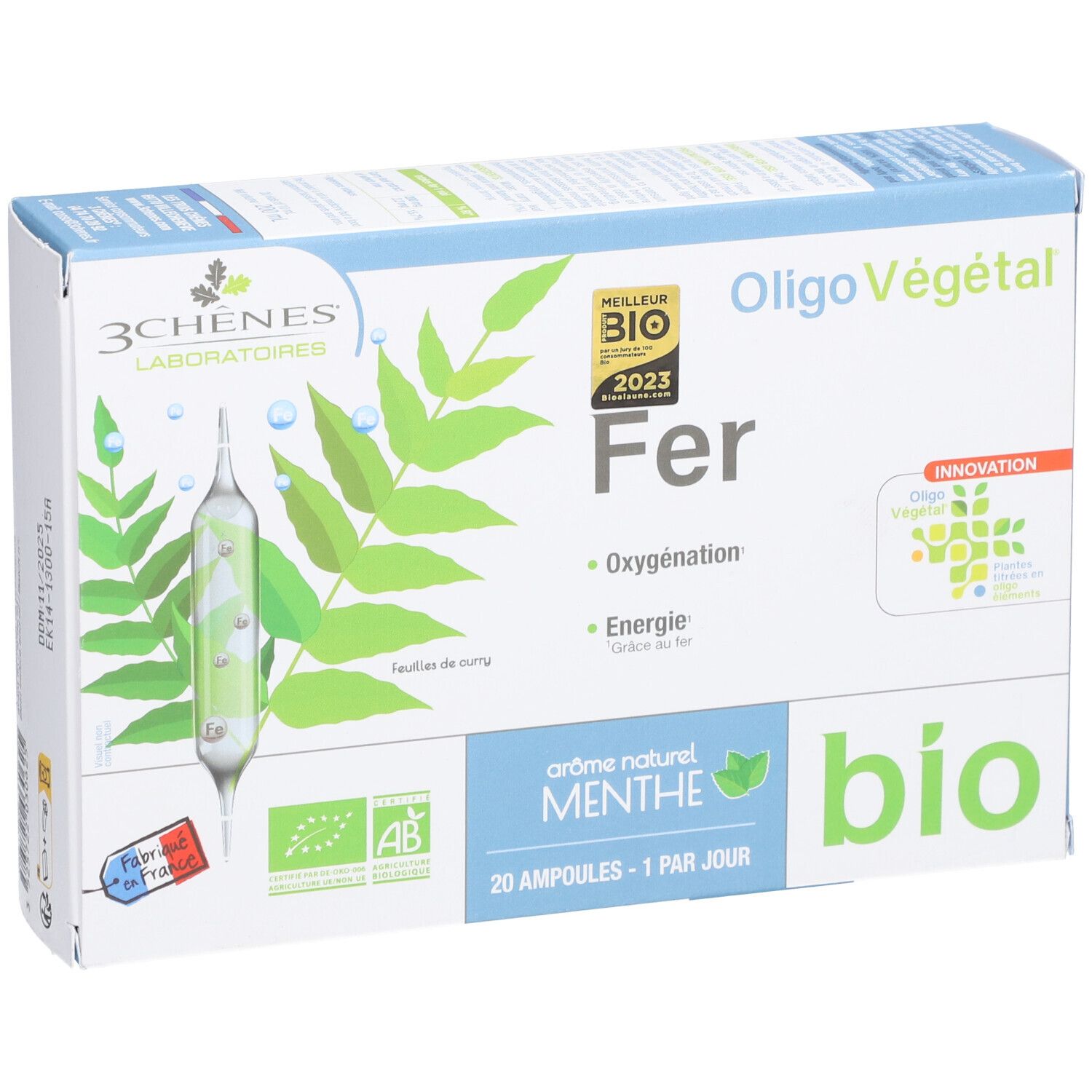 LES 3 CHÊNES Oligo Végétal® Fer bio