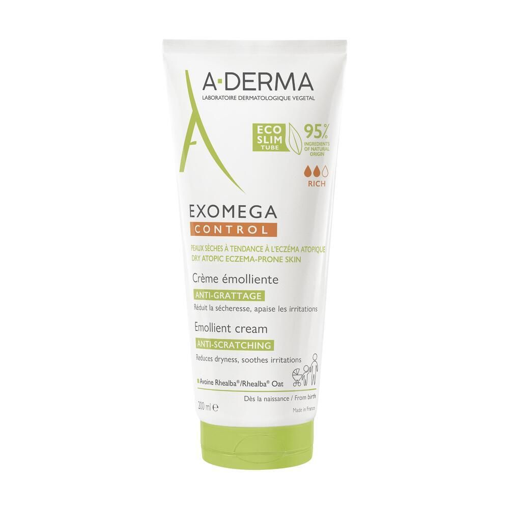 A-DERMA EXOMEGA CONTROL Créme émolliente anti-grattage