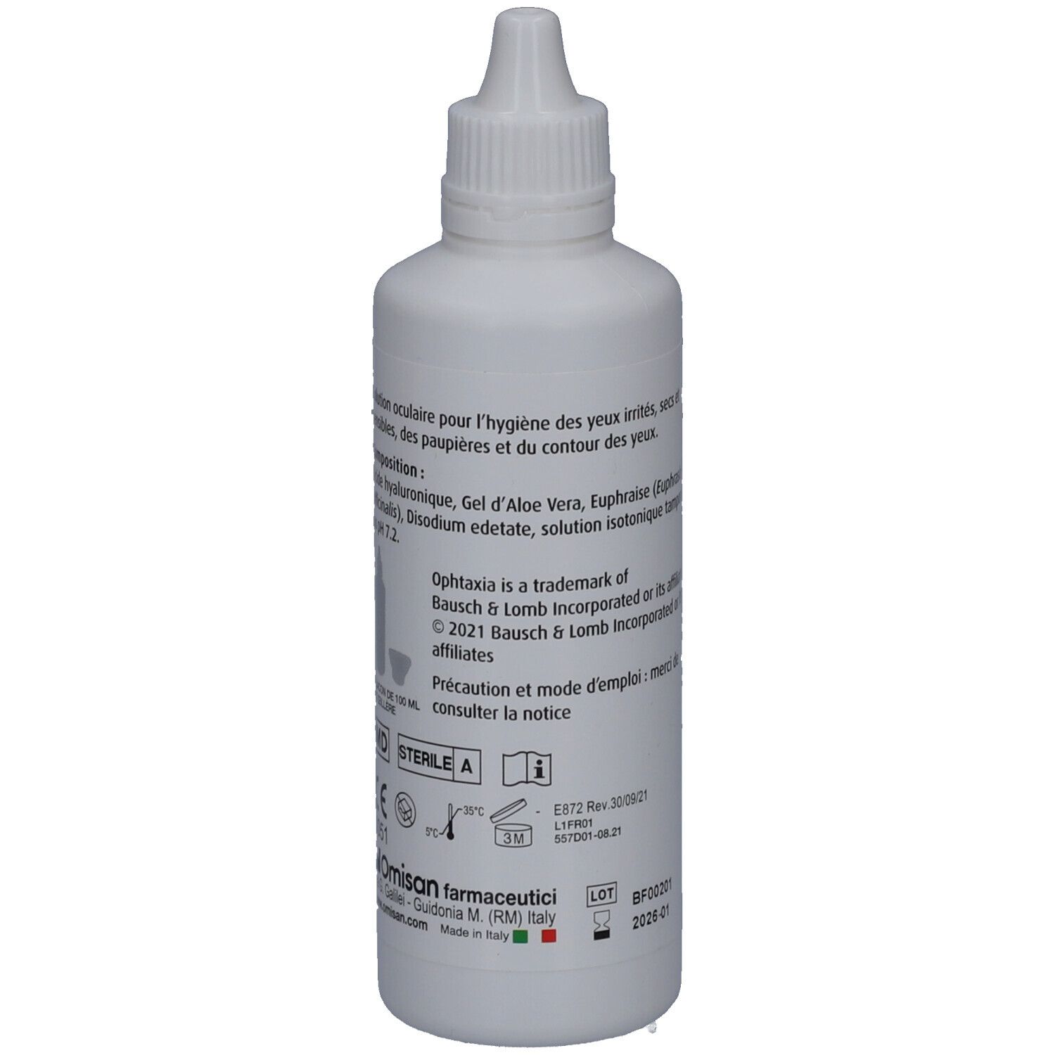 Ophtaxia Solution De Lavage Oculaire Flacon 10 ml