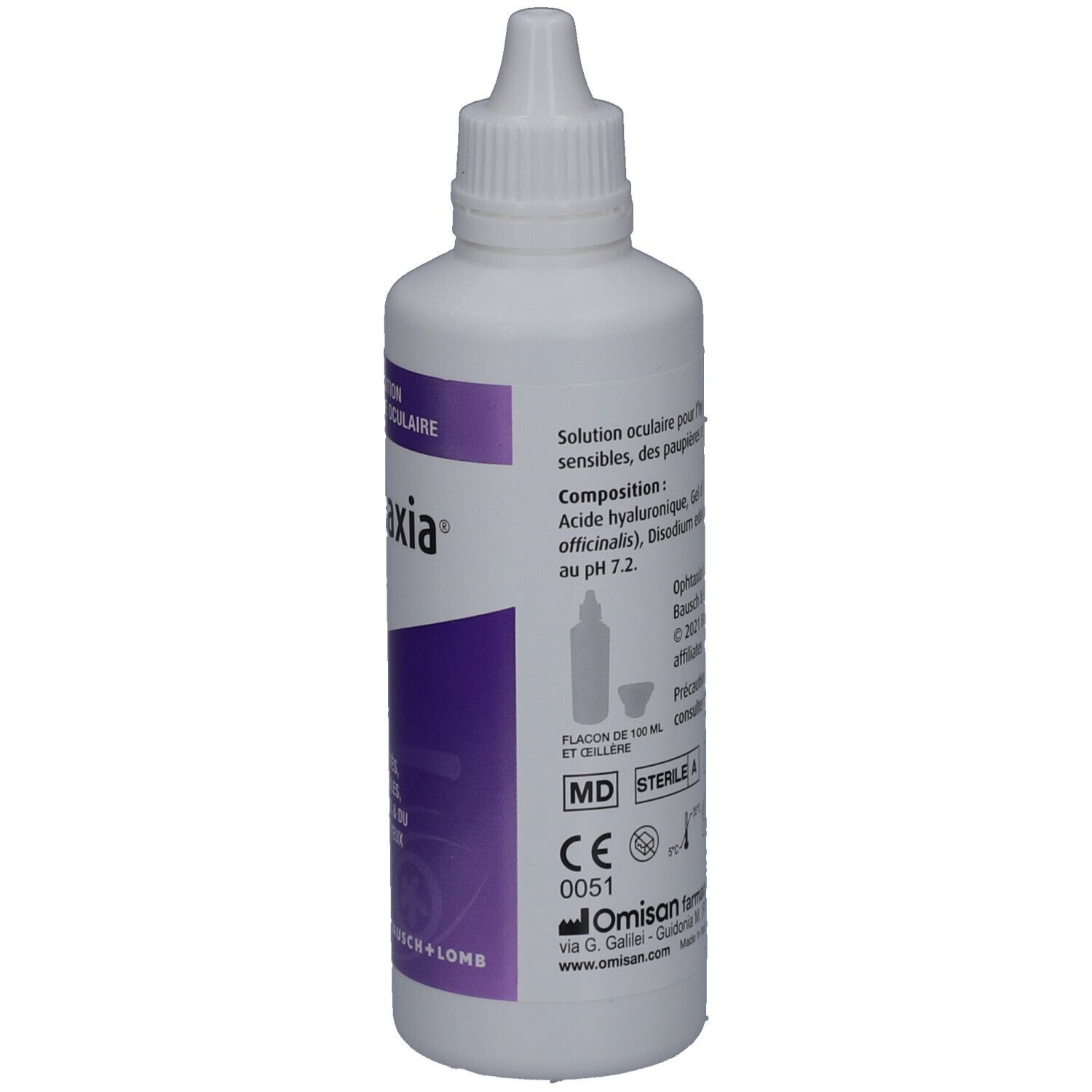 Ophtaxia Solution De Lavage Oculaire Flacon 10 ml