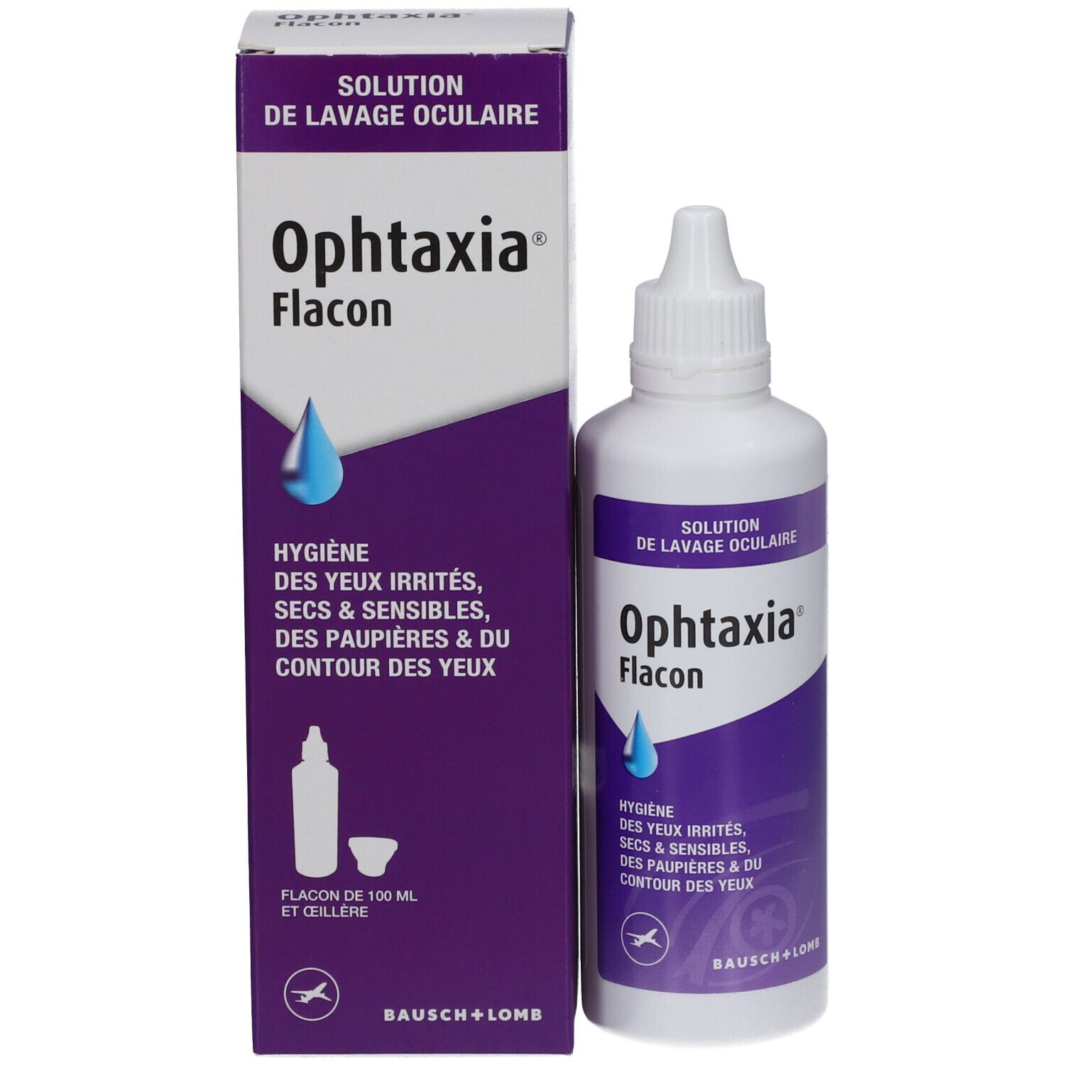 Ophtaxia Solution De Lavage Oculaire Flacon 10 ml