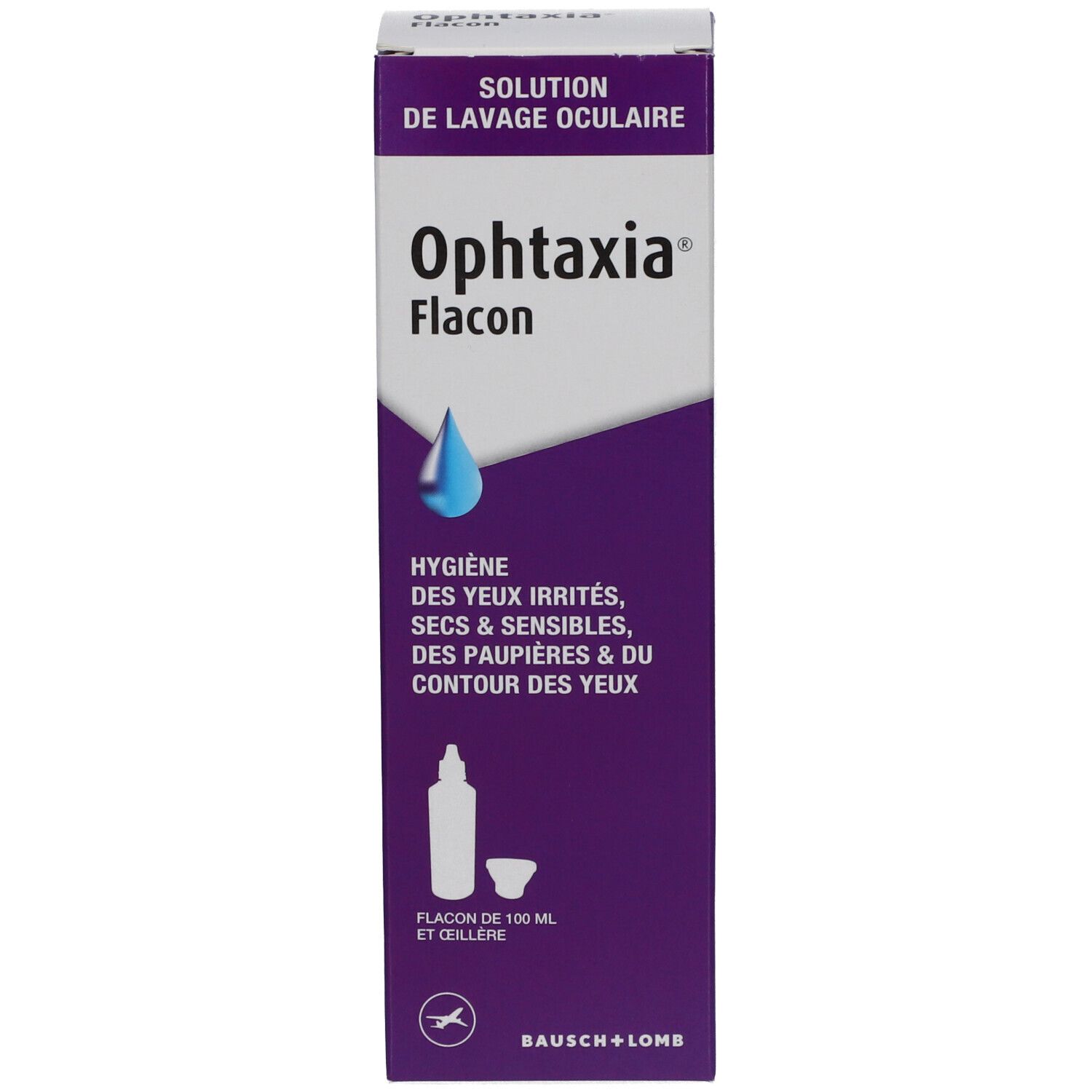 Ophtaxia Solution De Lavage Oculaire Flacon 10 ml