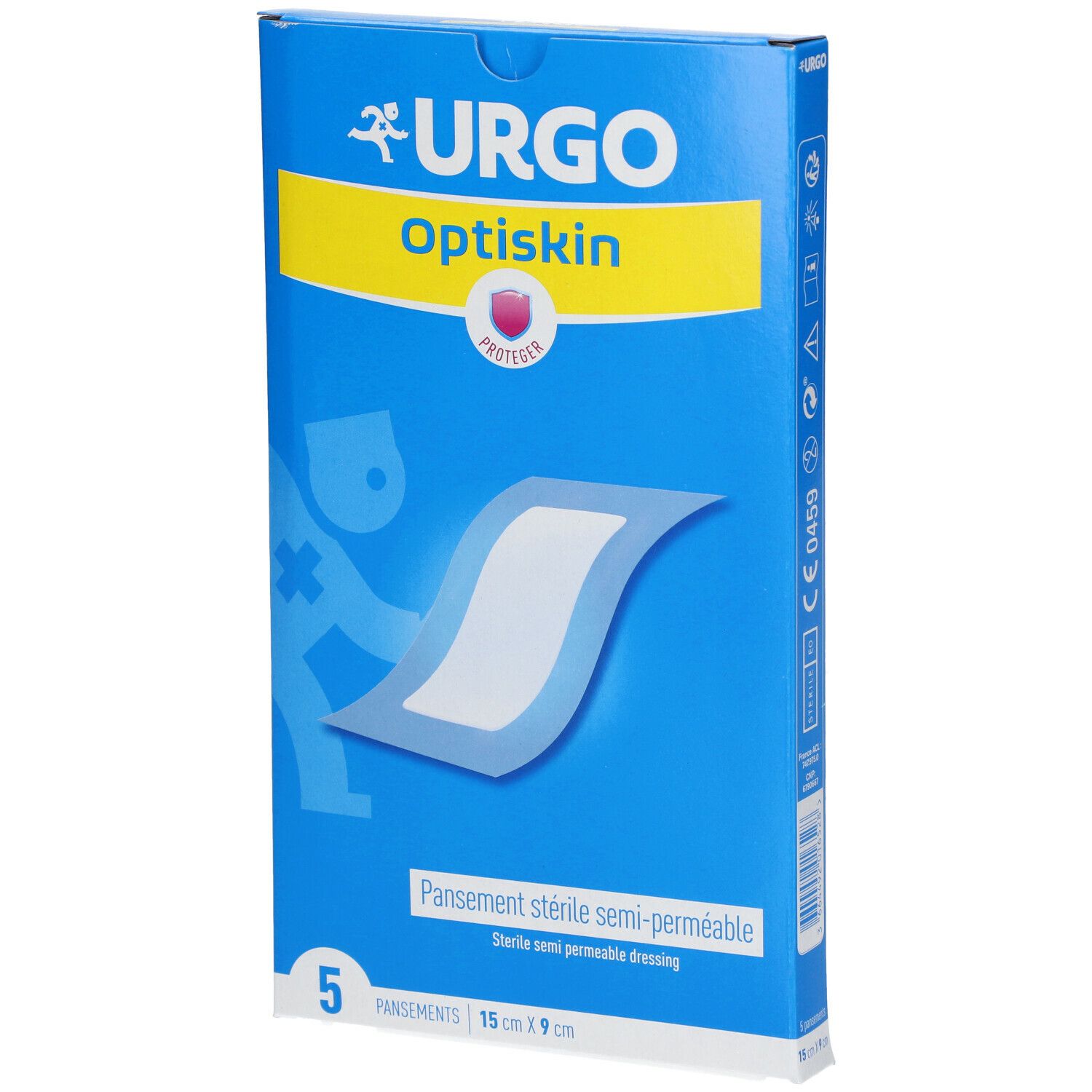 URGO Optiskin Pansement stérile 15 cm x 9 cm