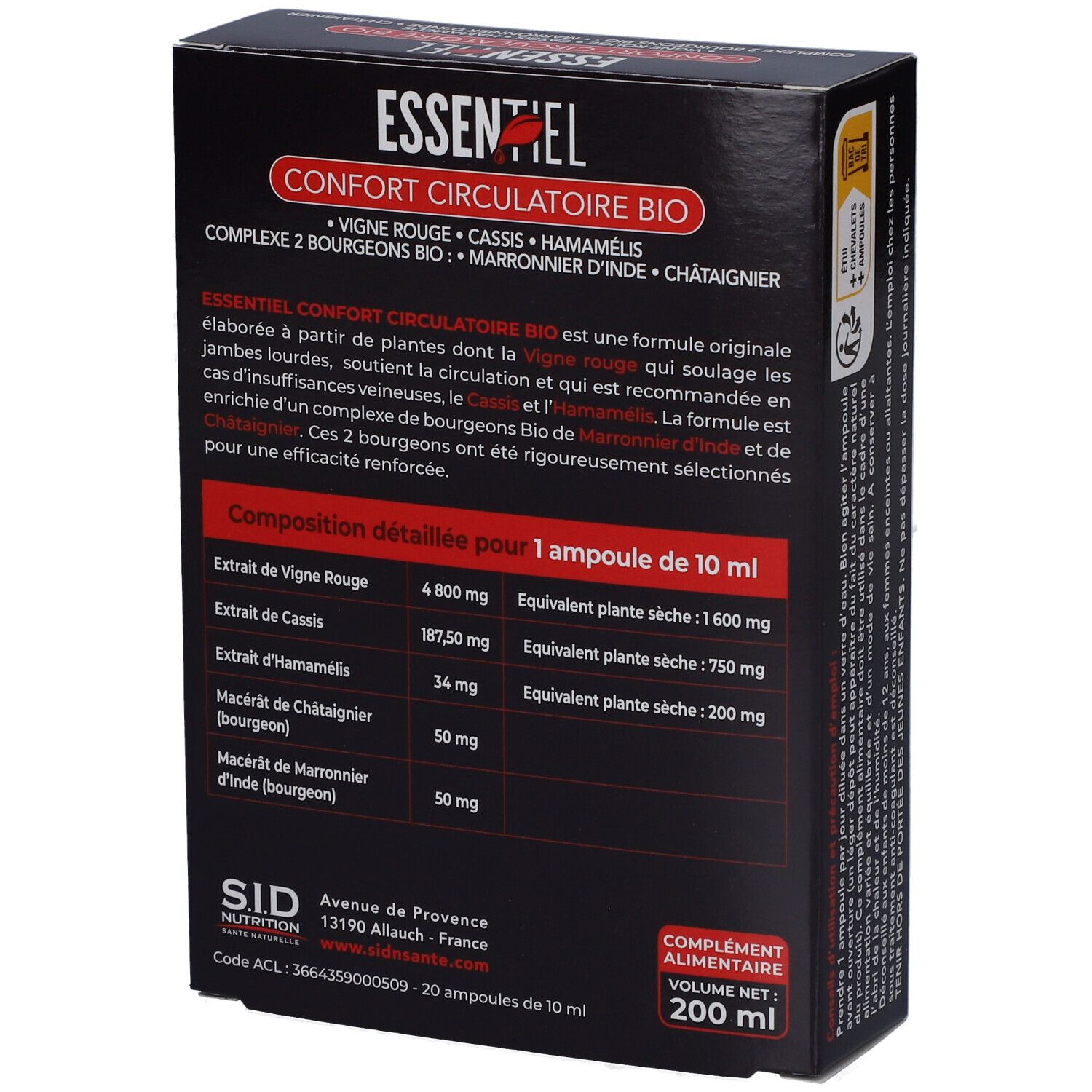 SIDN ESSENTIEL CONF CIRCUL AMP 20
