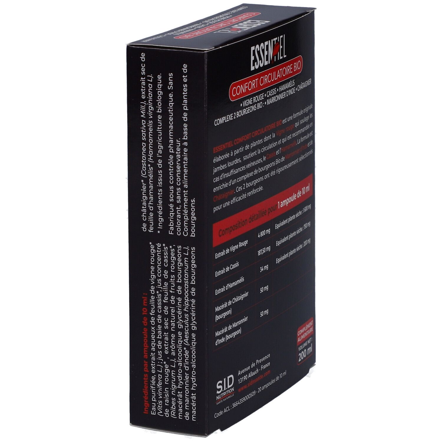 SIDN ESSENTIEL CONF CIRCUL AMP 20