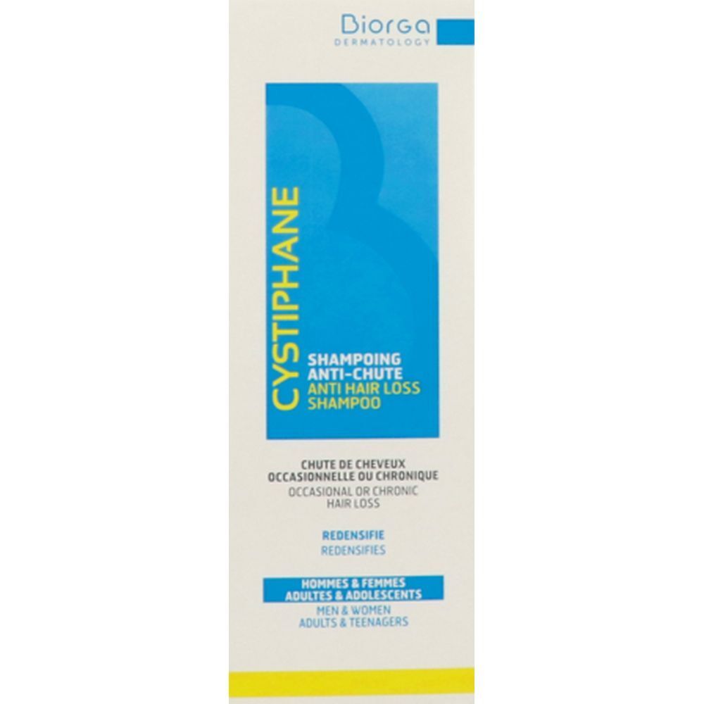 Cystiphane Shampoing Antichute, Shampoing doux anti-chute, fl 200 ml