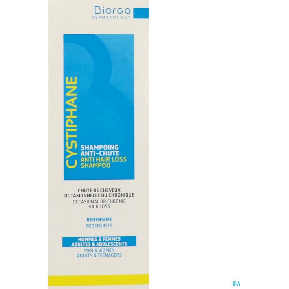 Cystiphane Shampoing Antichute, Shampoing doux anti-chute, fl 200 ml