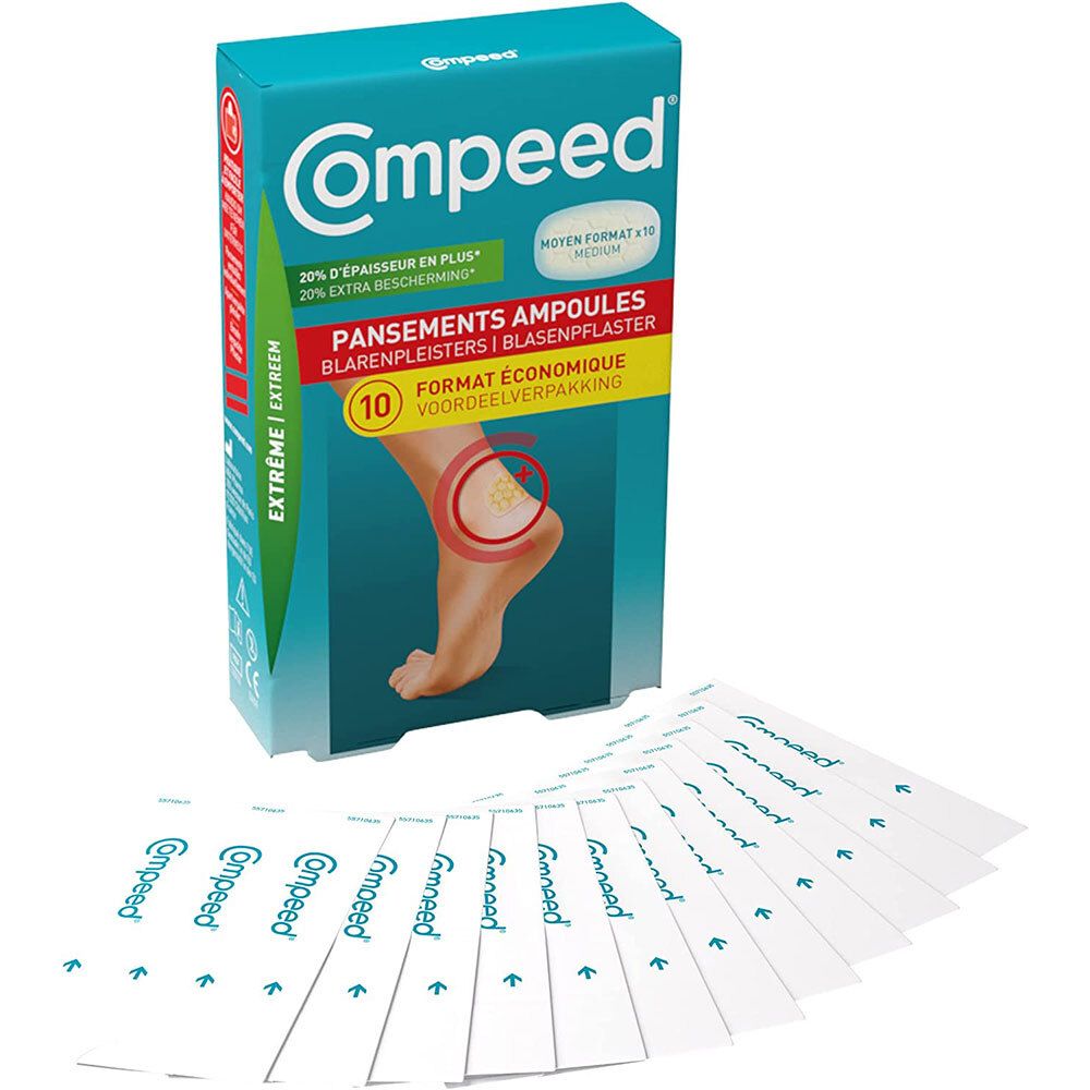 Compeed® - Pansements Ampoules Extrême x10
