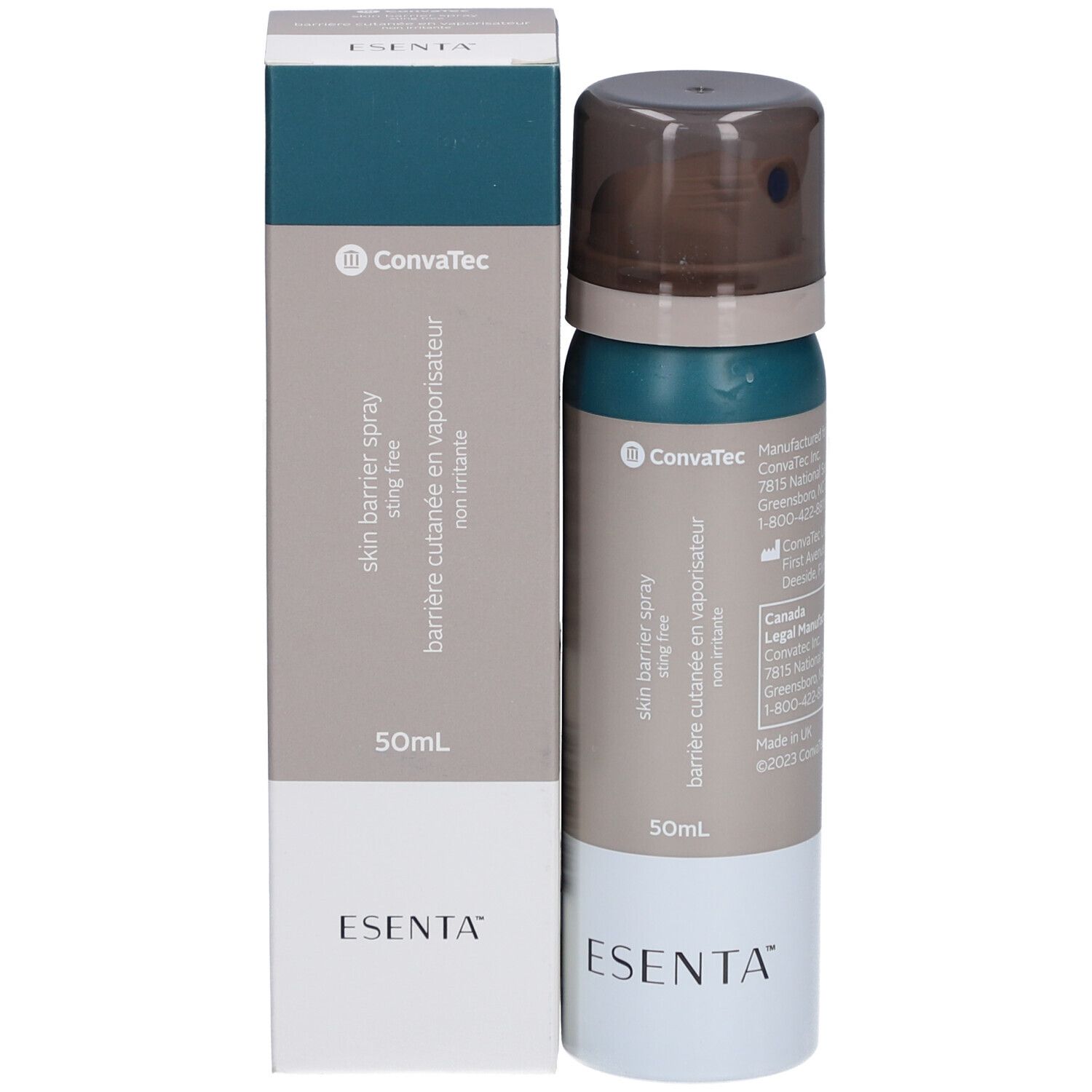 Esenta Spray – Barrière cutanée – sans alcool