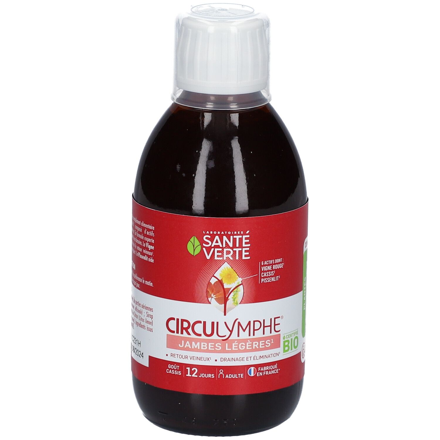 SANTE VERTE Circulymphe Jambes légères