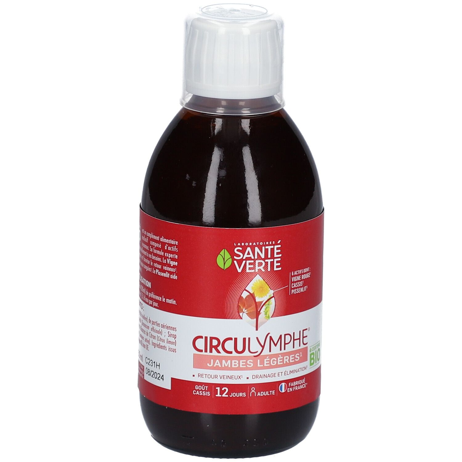 SANTE VERTE Circulymphe Jambes légères