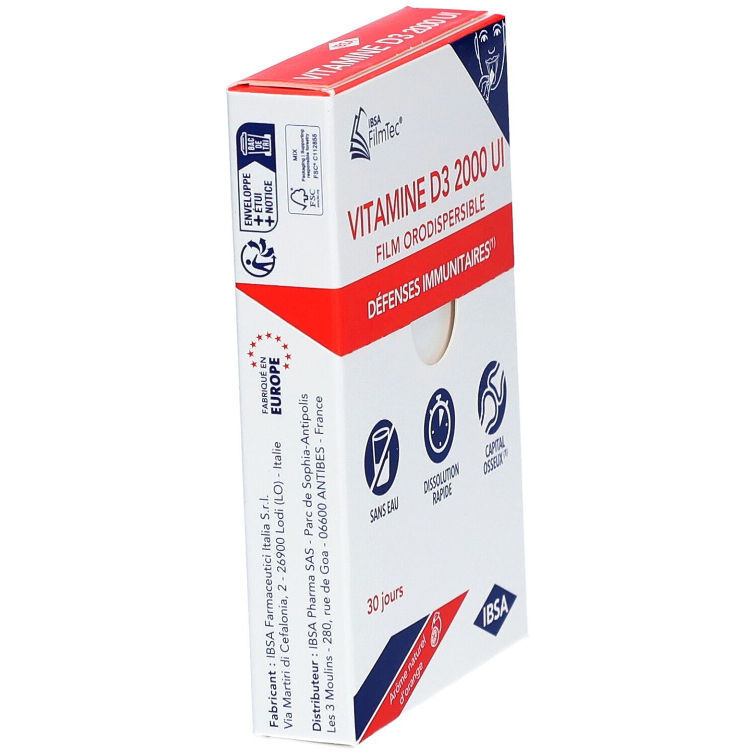 Vitamine D3 2000 UI