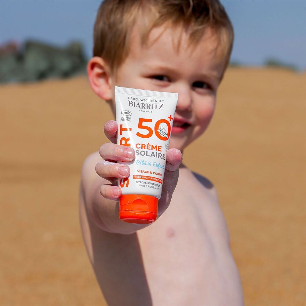 Laboratoires de Biarritz Crème Solaire Bébé & Enfant Sport SPF50+