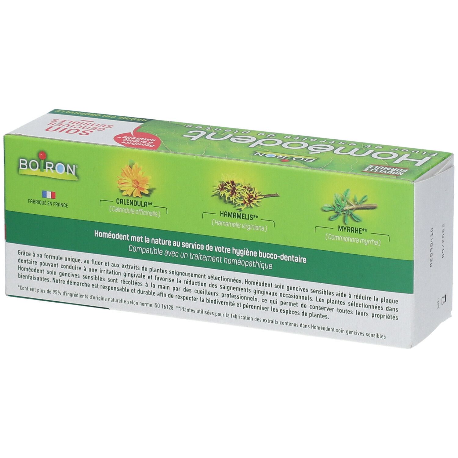 Boiron homéodent® Soin Gencives Sensibles - Chlorophylle