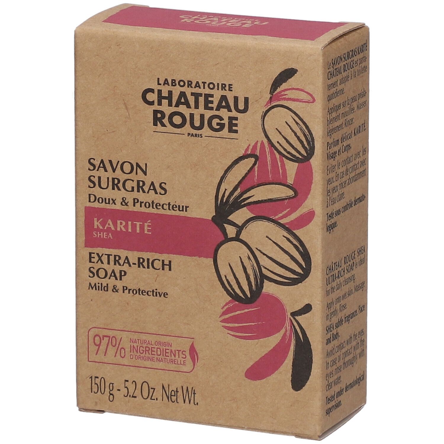Château Rouge SAVON SURGRAS KARITÉ