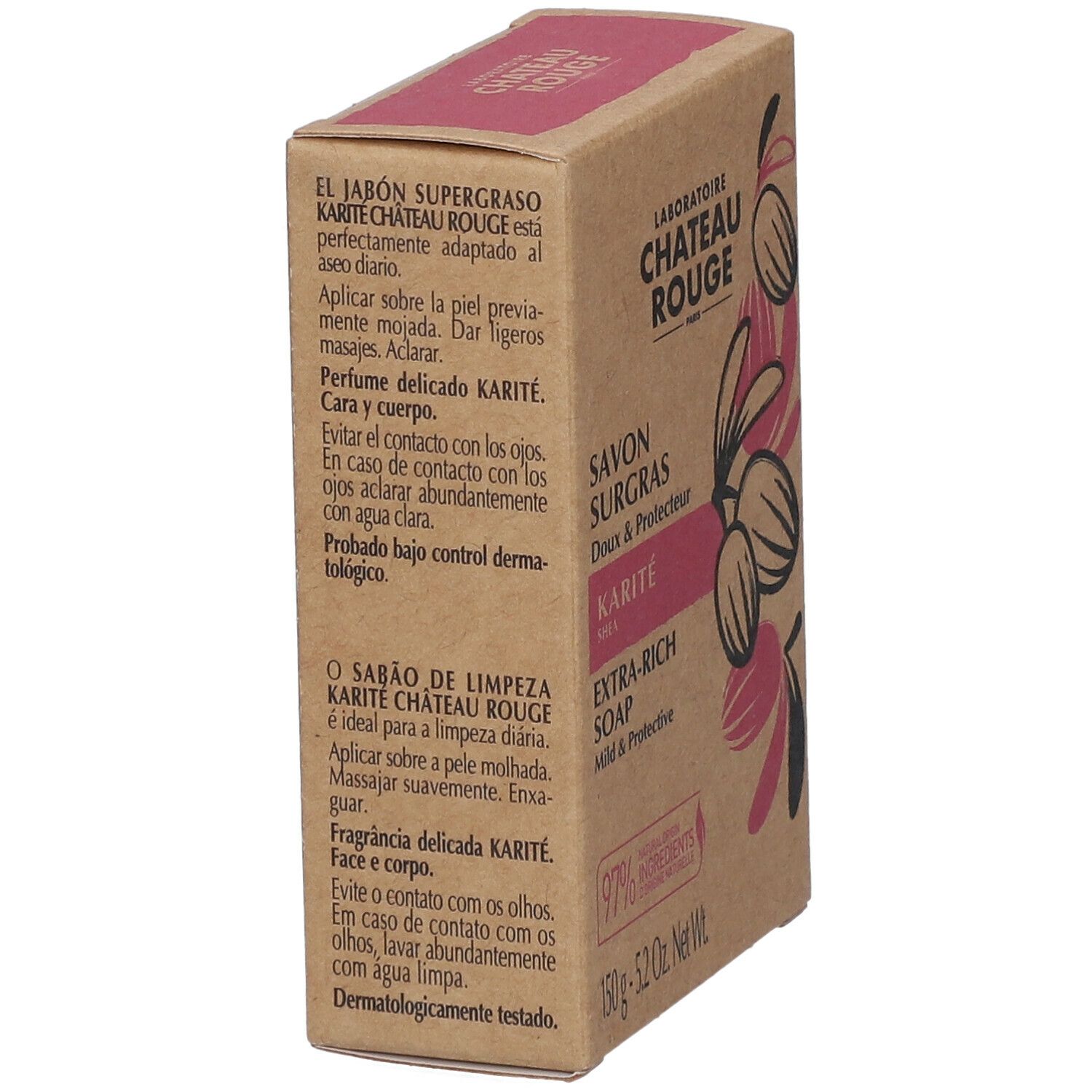 Château Rouge SAVON SURGRAS KARITÉ