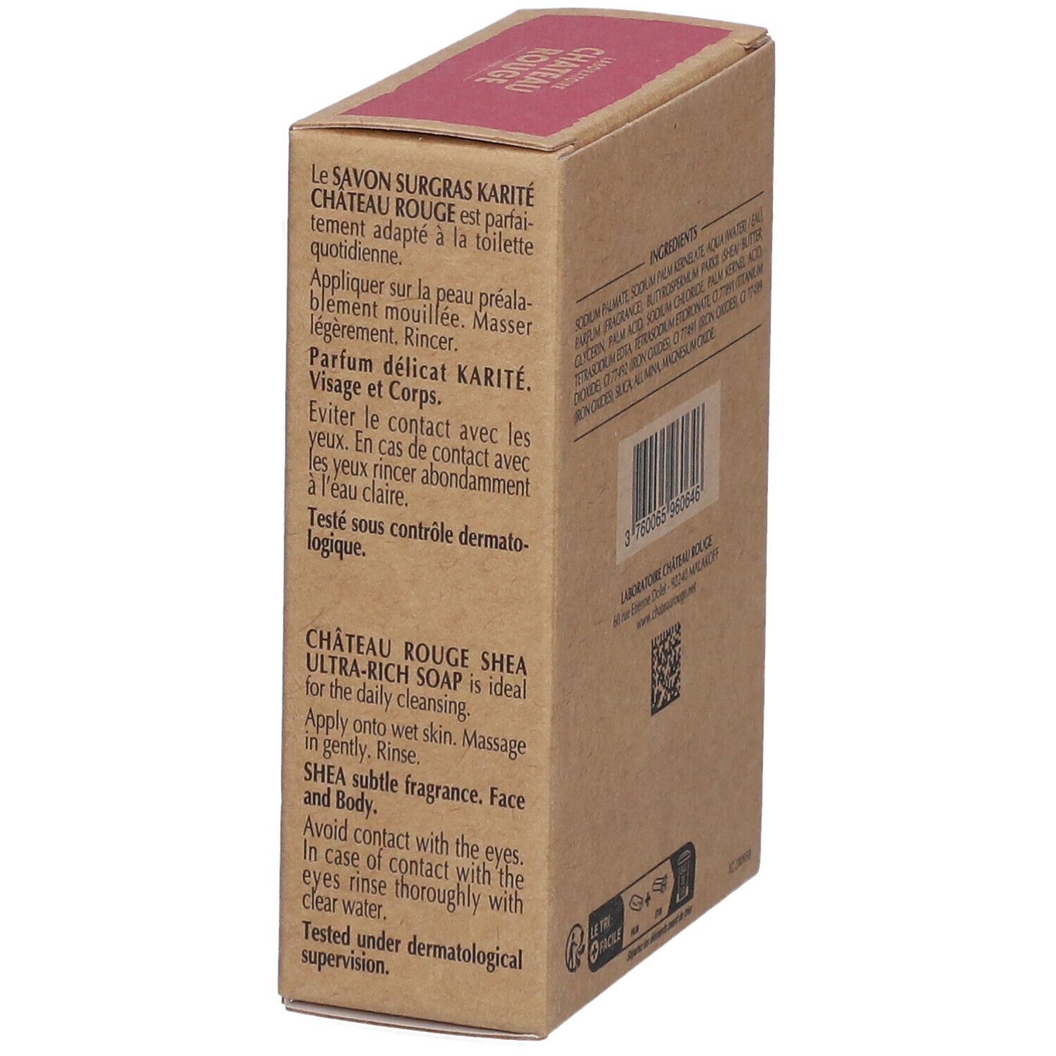 Château Rouge SAVON SURGRAS KARITÉ