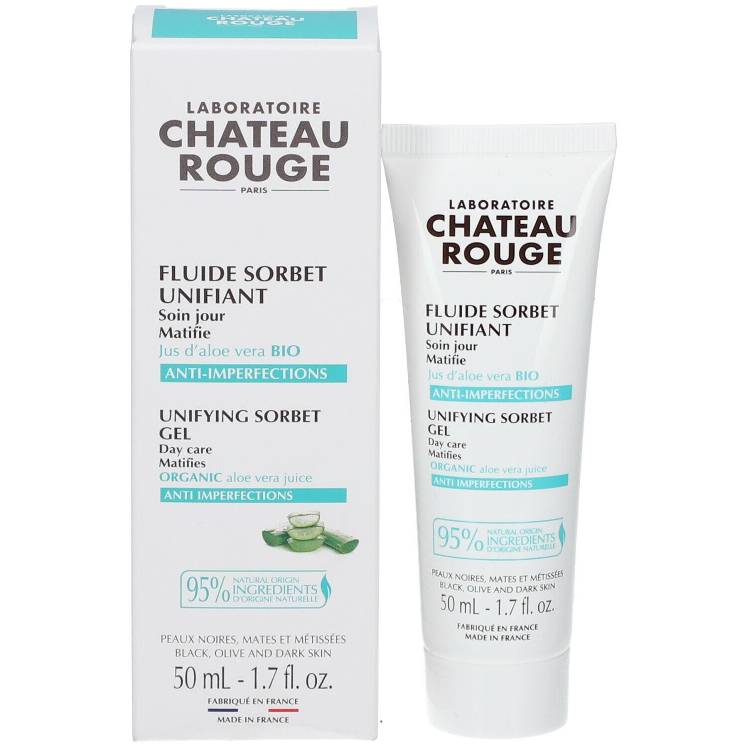 Château Rouge Fluide Sorbet Unifiant Soin Jour