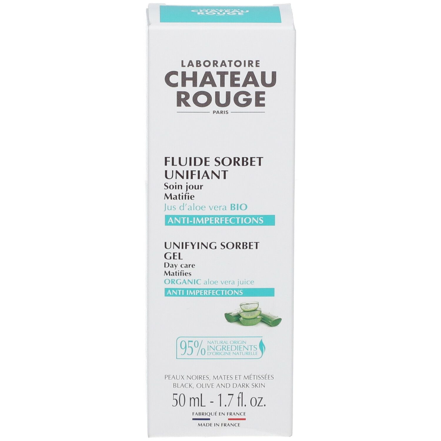 Château Rouge Fluide Sorbet Unifiant Soin Jour
