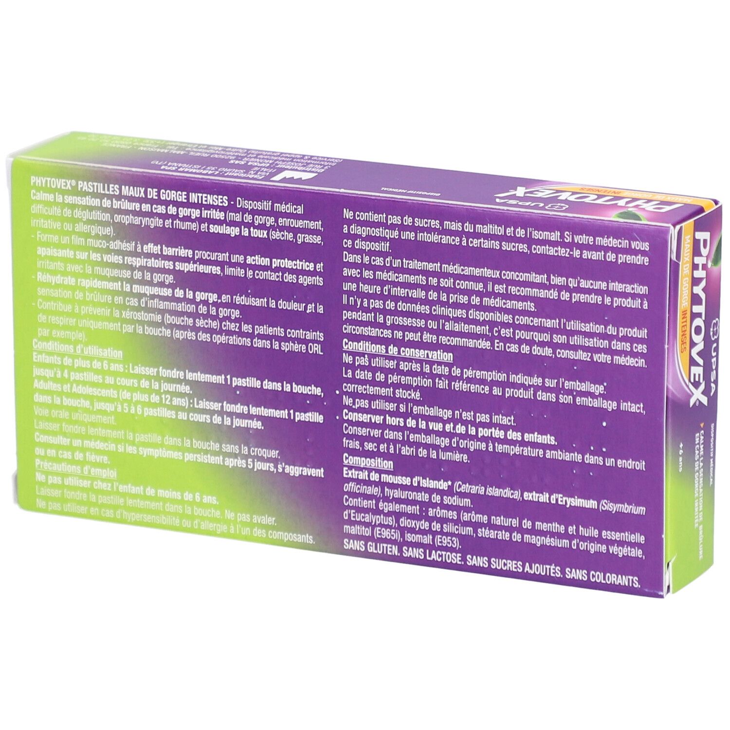 Phytovex Maux de Gorge Intenses