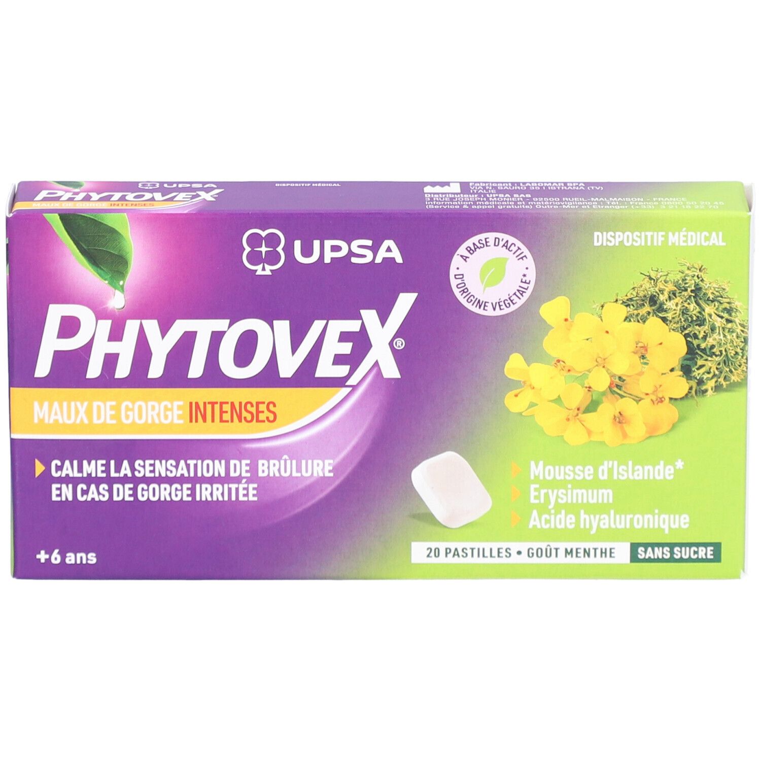 Phytovex Maux de Gorge Intenses