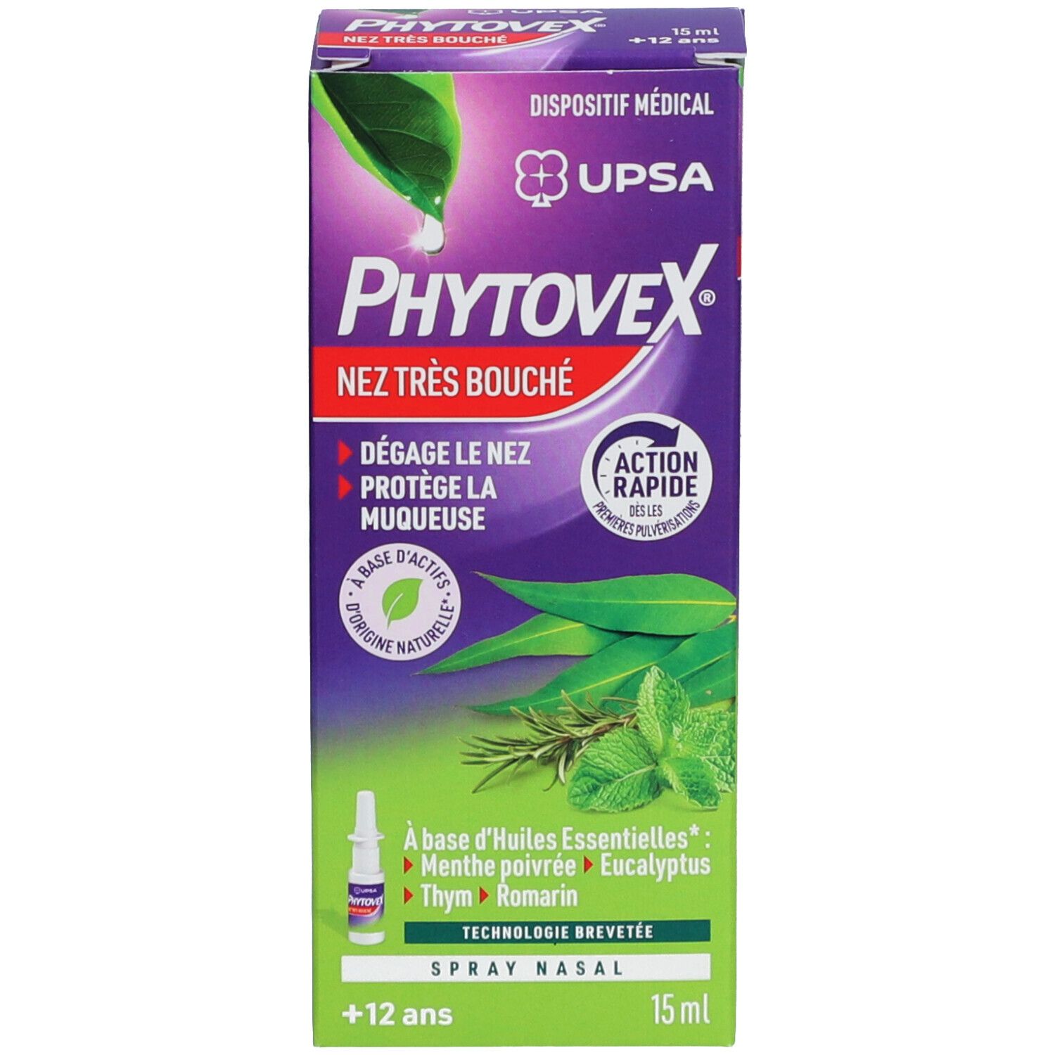 Phytovex Nez Très Bouché Spray Nasal