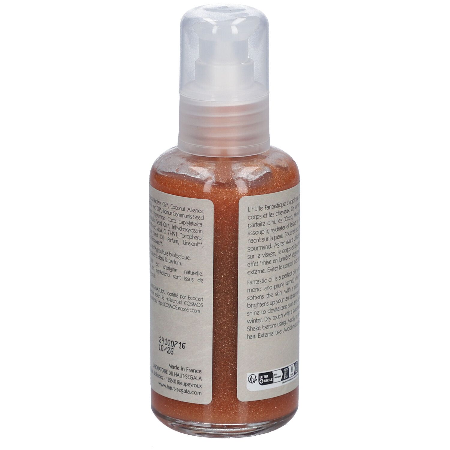 Laboratoire du Haut-Ségala Huile Fantastique Bio