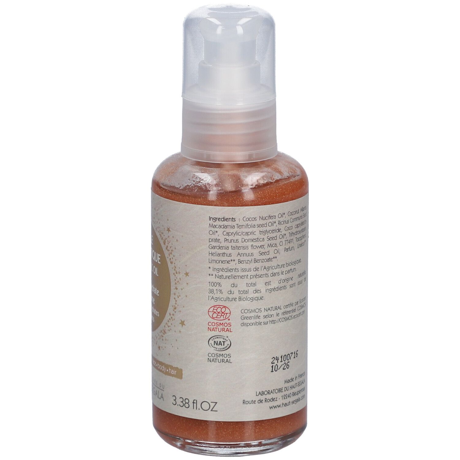 Laboratoire du Haut-Ségala Huile Fantastique Bio
