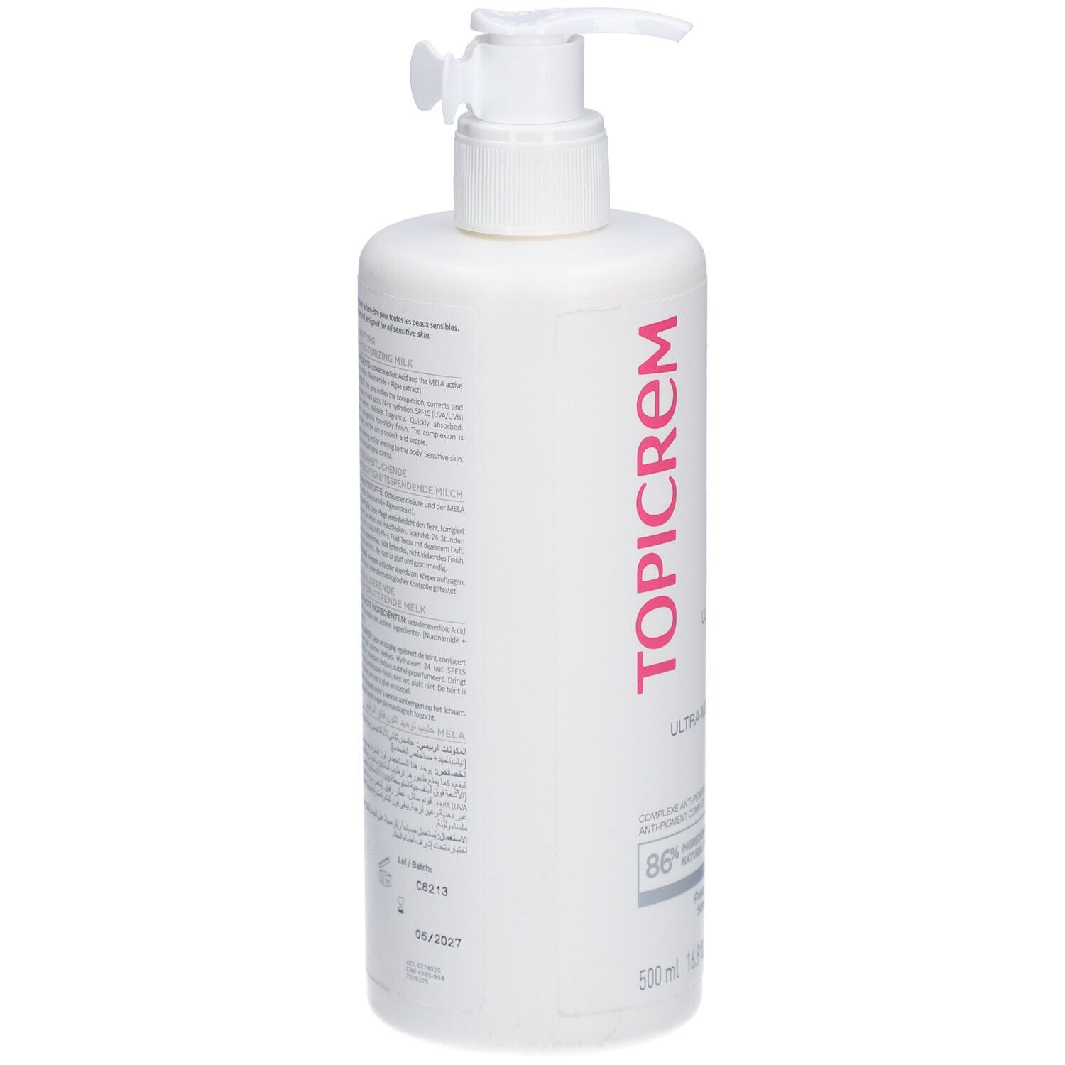 TOPICREM MELA Lait Unifiant Ultra-Hydratant SPF 15