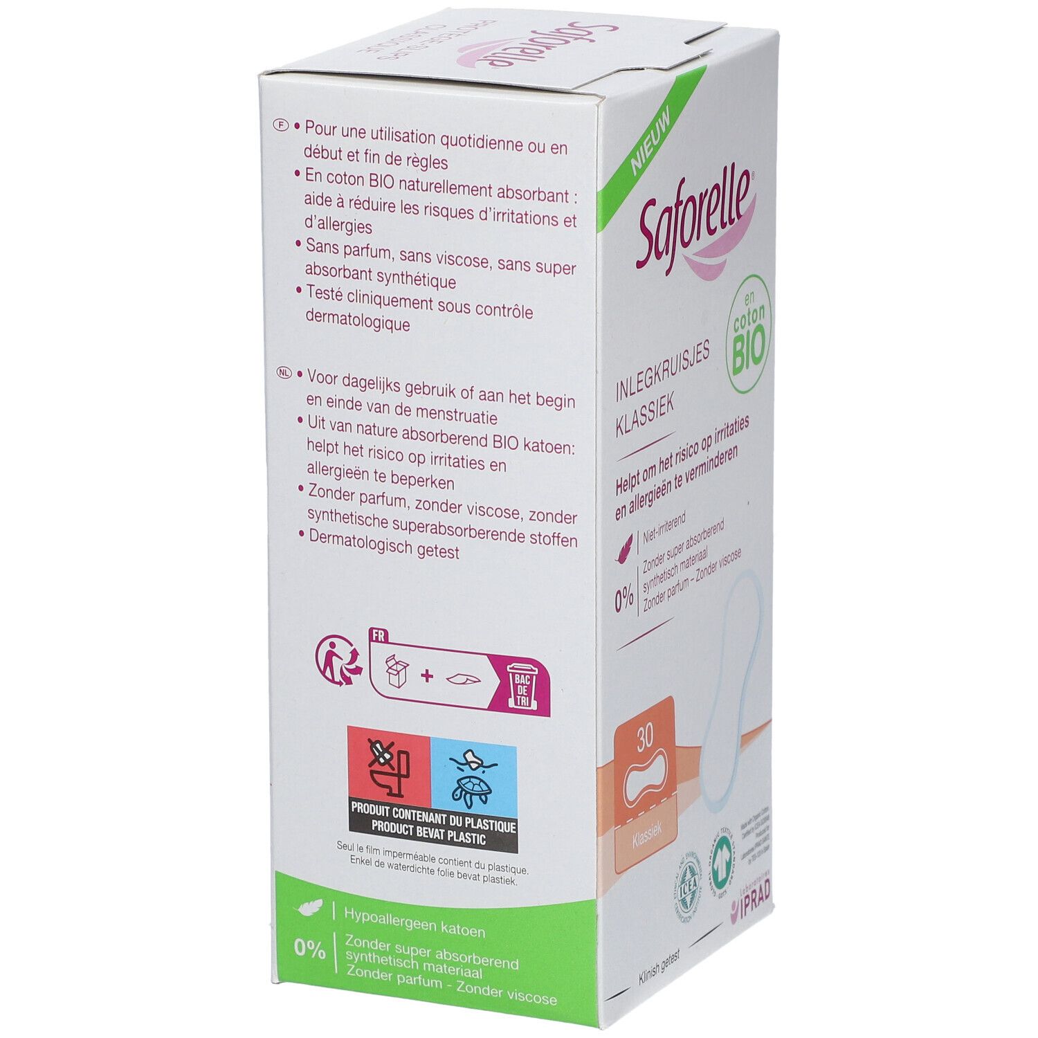 Saforelle® Protège-Slip Classique BIO