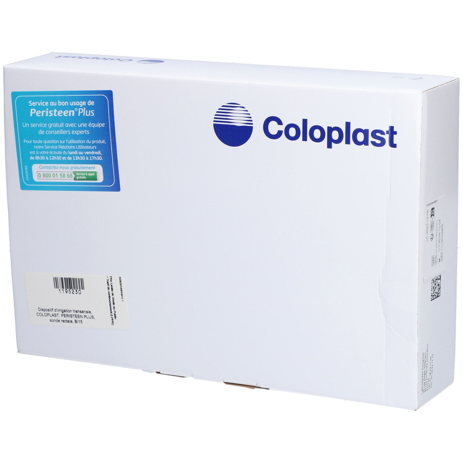 PERISTEEN PLUS IRRIGATION TRANSANALE SONDE RECTALE - Sonde rectale à ballonnet courte, aut