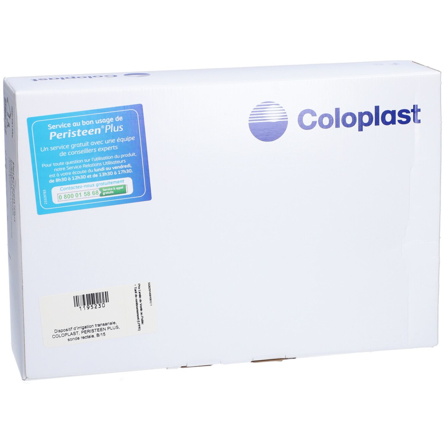 PERISTEEN PLUS IRRIGATION TRANSANALE SONDE RECTALE - Sonde rectale à ballonnet courte, aut