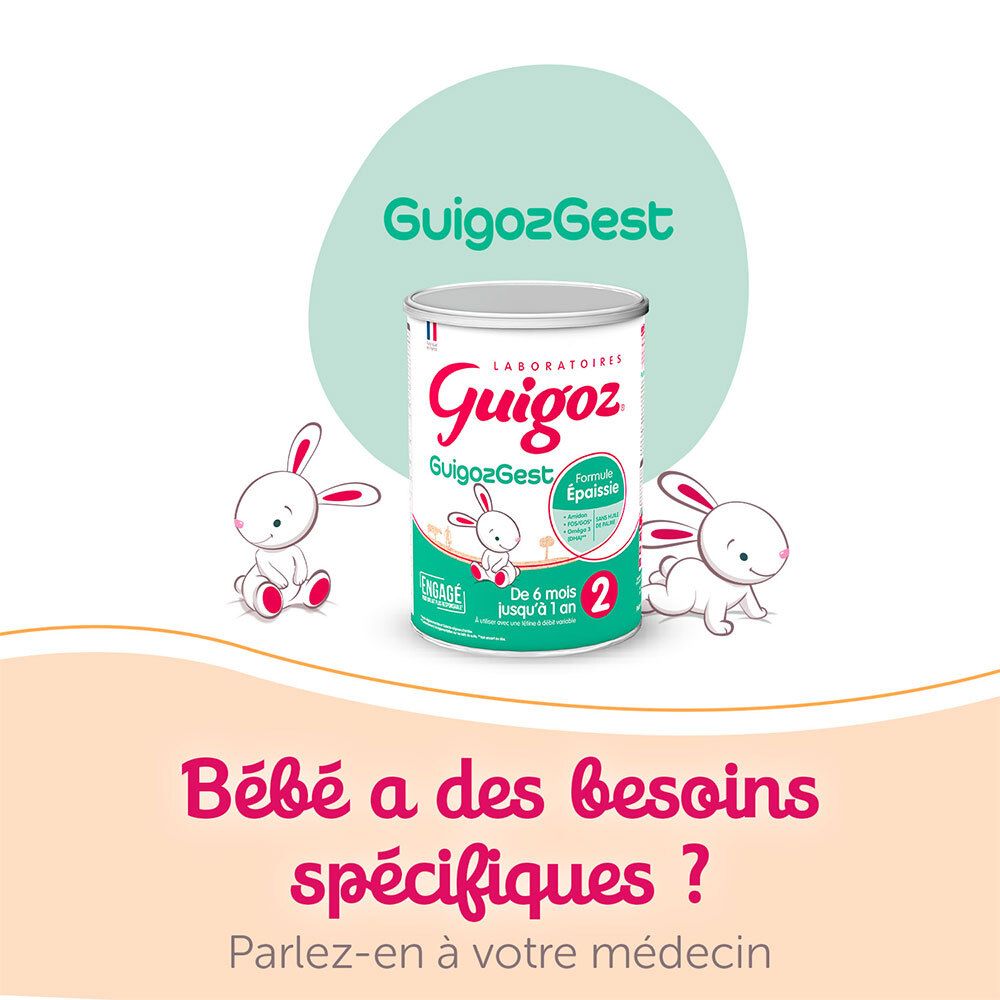 GUIGOZ® Pelargon® 2 Lait 2ème âge