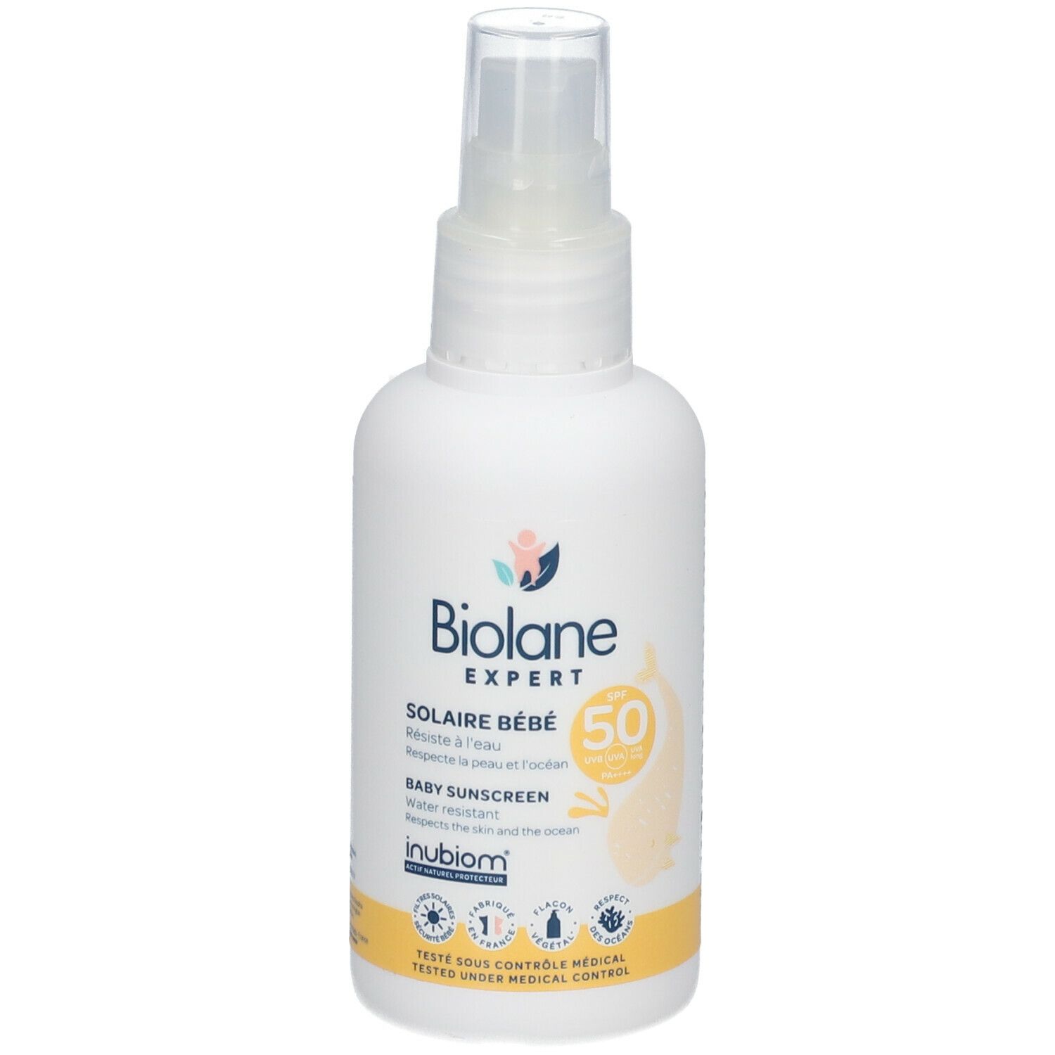 Biolane Crème solaire SPF 50 125 ml - Redcare Pharmacie