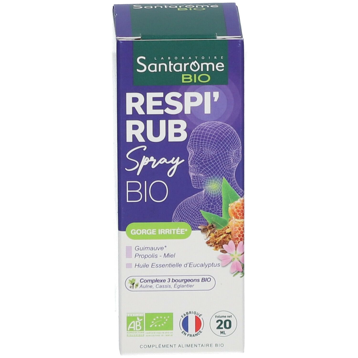 Santarome Respi'Rub Spray Bio